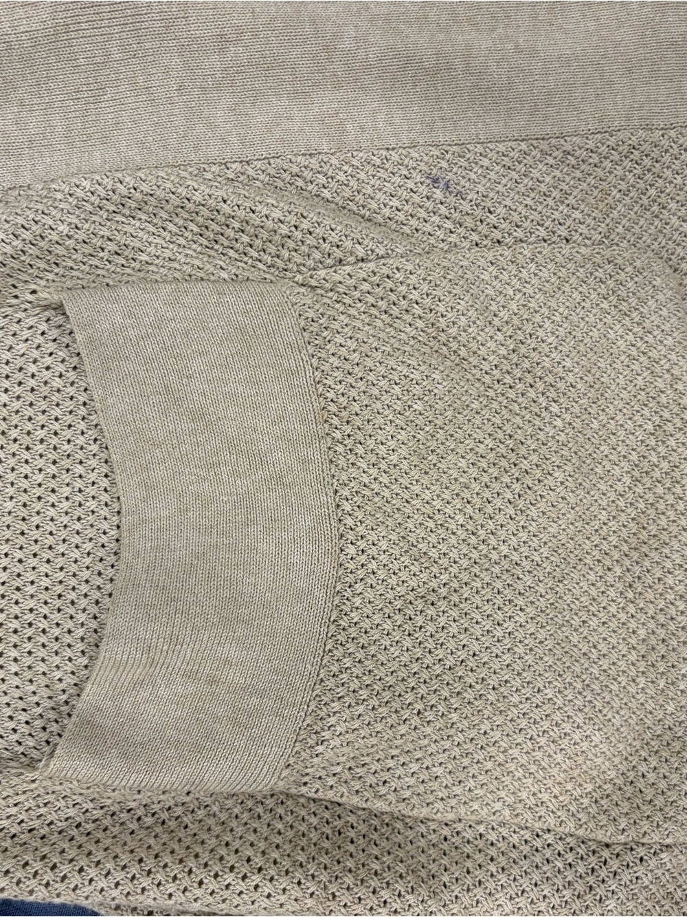 Wilfred Cream Open-Front Knit Cardigan - Picture 4 of 6